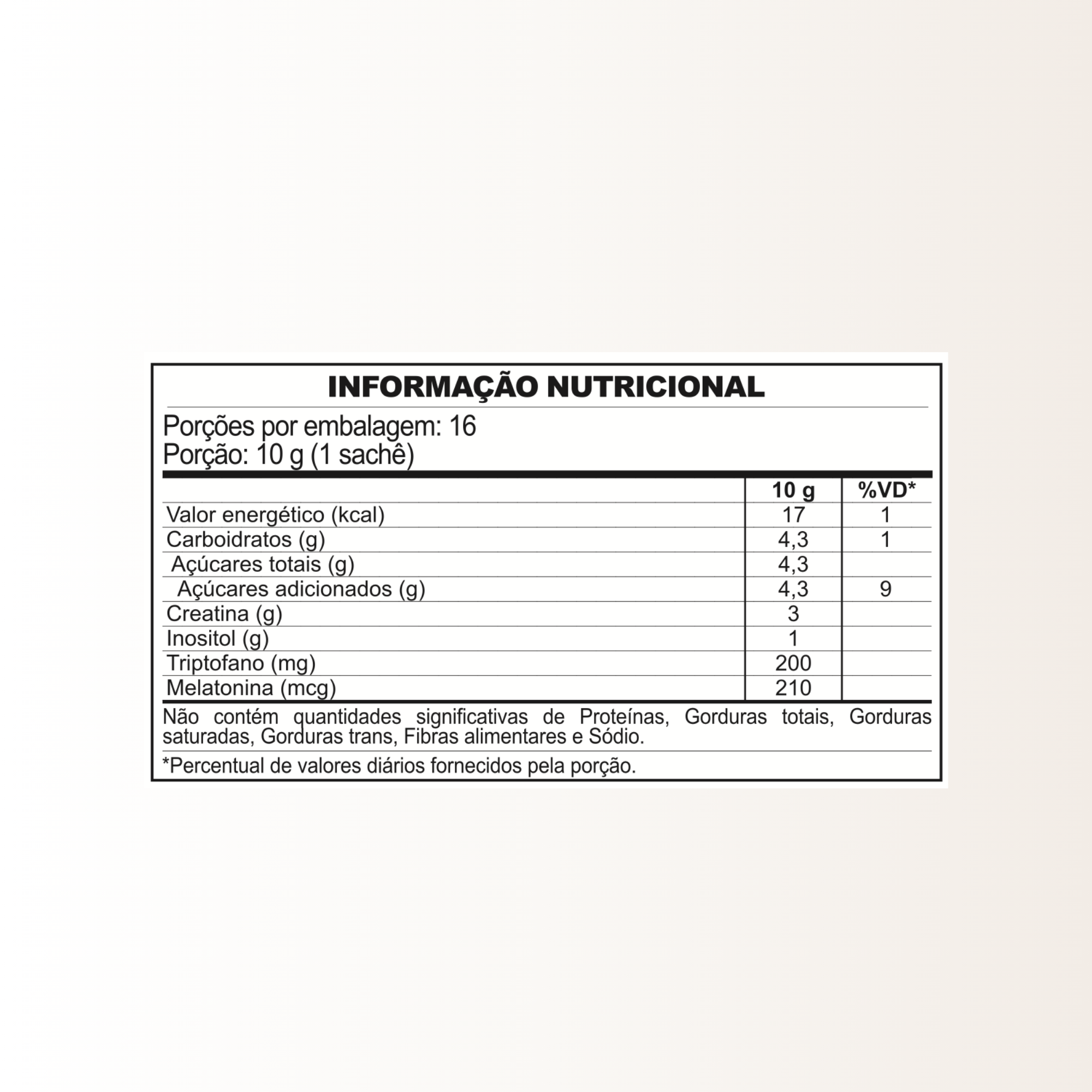 Creatina MyCreatine com Melatonina + Triptofano | Sachê Individual Sono e Recuperação Sabor Maracujá