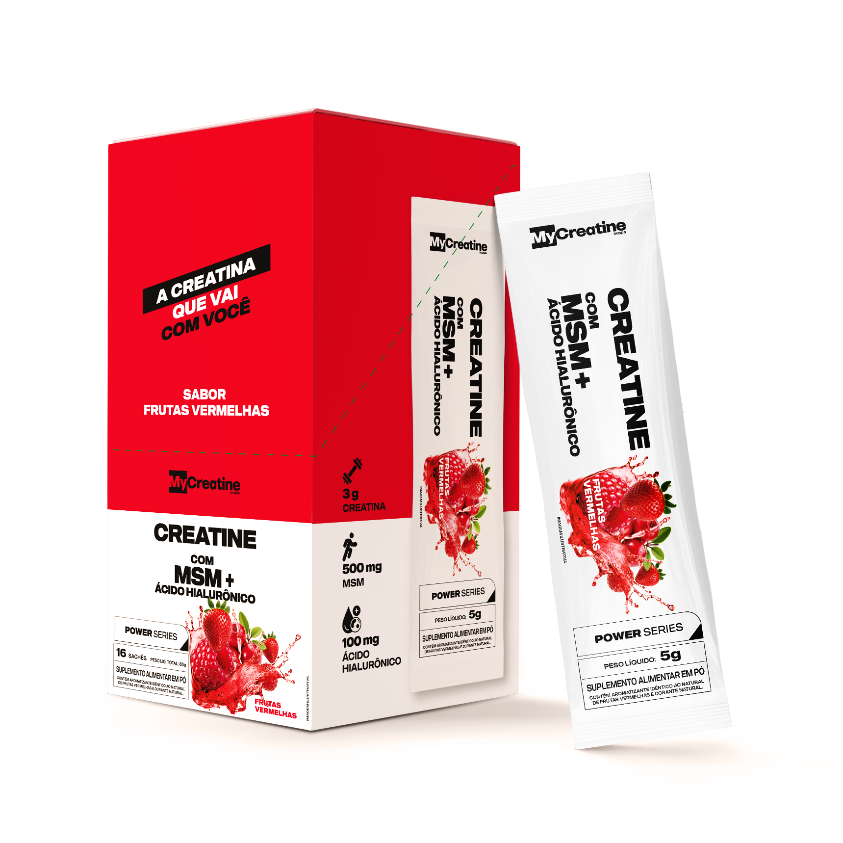 MyCreatine Beleza & Movimento – Sticks (16 Sachês)
