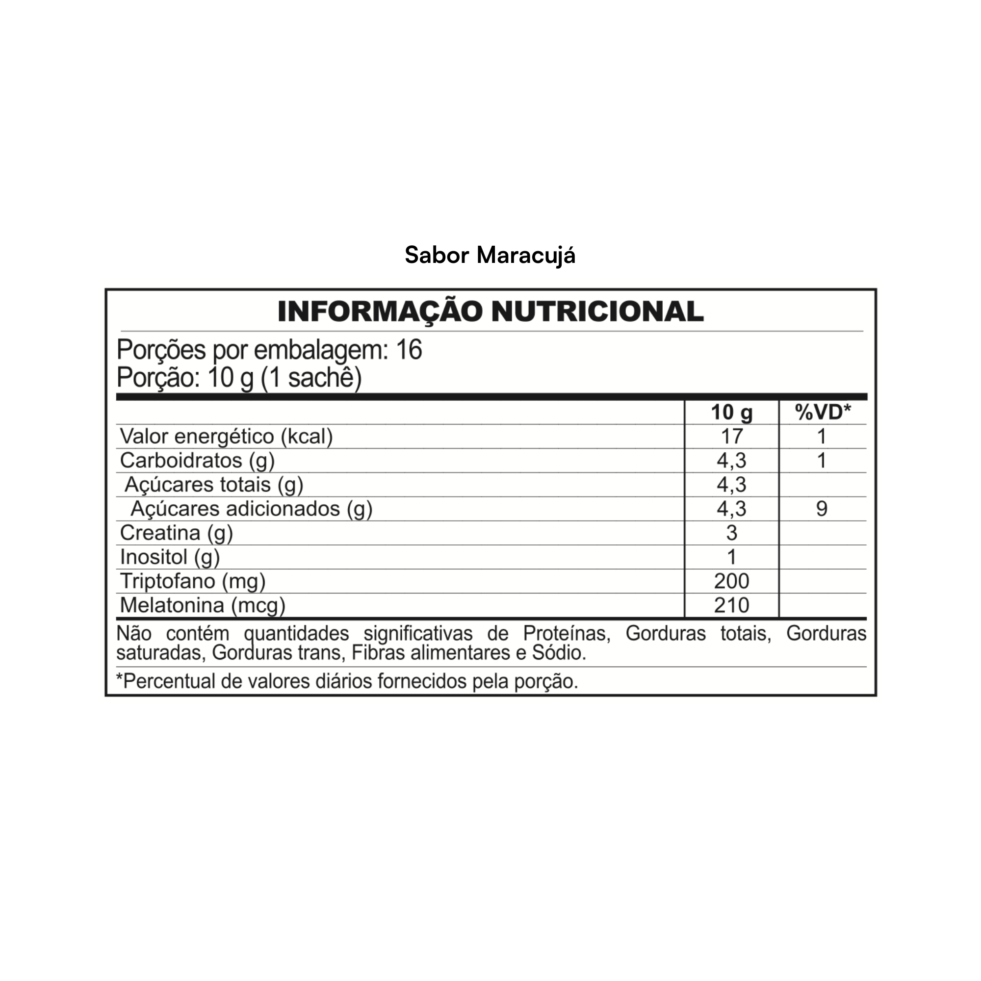 Creatina Sono & Recuperação | Maracujá – Sticks de Dose Única